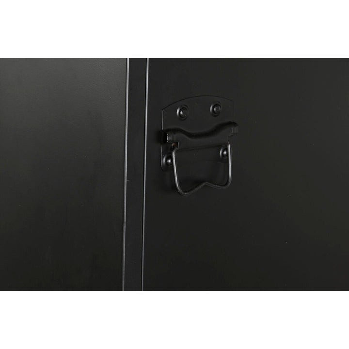 Detailaufnahme Metall Regal ESPRIT mit Griff in Schwarz - homely Family Shop