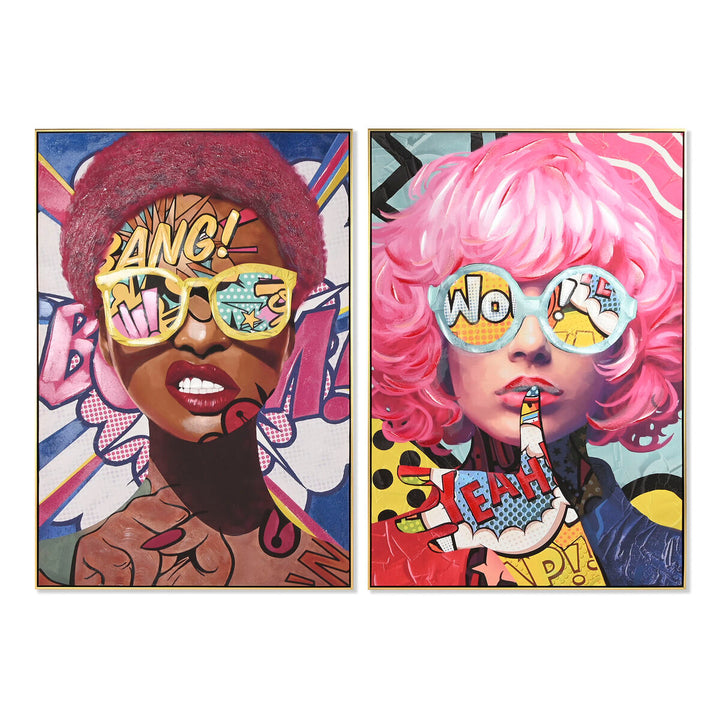 Moderne Bild Home ESPRIT Kunstwerke mit Comic-Grafiken und Pop-Art - homely Family Shop