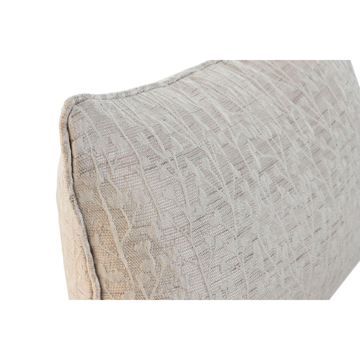 Nahaufnahme: Beige Home ESPRIT Kissen mit Textur und Paspel, 30x50 cm.