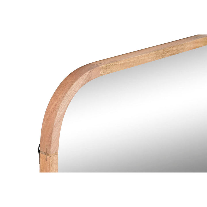 Nahaufnahme Urban Spiegel mit Holzrahmen - homely Family Shop