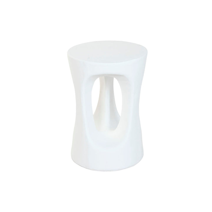 Weißer Home ESPRIT Beistelltisch mit ovalen Ausschnitten - homely Family Shop