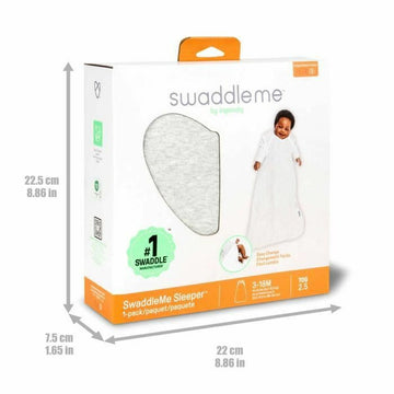 Ingenuity SwaddleMe Schlafsack 6-18 Monate: Komfortabler Babyschlafsack für einen sicheren Schlaf.