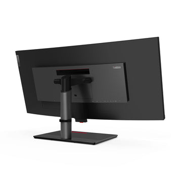 Rückansicht des Lenovo 5K Ultra HD Monitors mit verstellbarem Standfuß - homely Family Shop