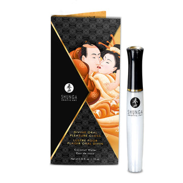 Shunga Large Pleasure Kit mit japanischer Kunst und Oral Pleasure Gloss Tube.