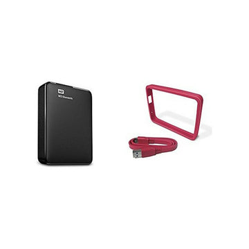 Western Digital externe Festplatte 4 TB mit USB Kabel - homely Family Shop
