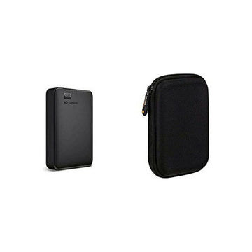 WD externe HDD Festplatte mit schwarzer Schutzhülle - homely Family Shop