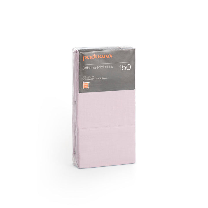 Verpacktes Paduana Oberlaken Rosa, 210 x 270 cm. 50% Baumwolle, 50% Polyester.