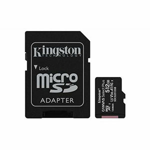 Kingston Micro SD-Karte mit 512GB und SD-Adapter. - homely Family Shop
