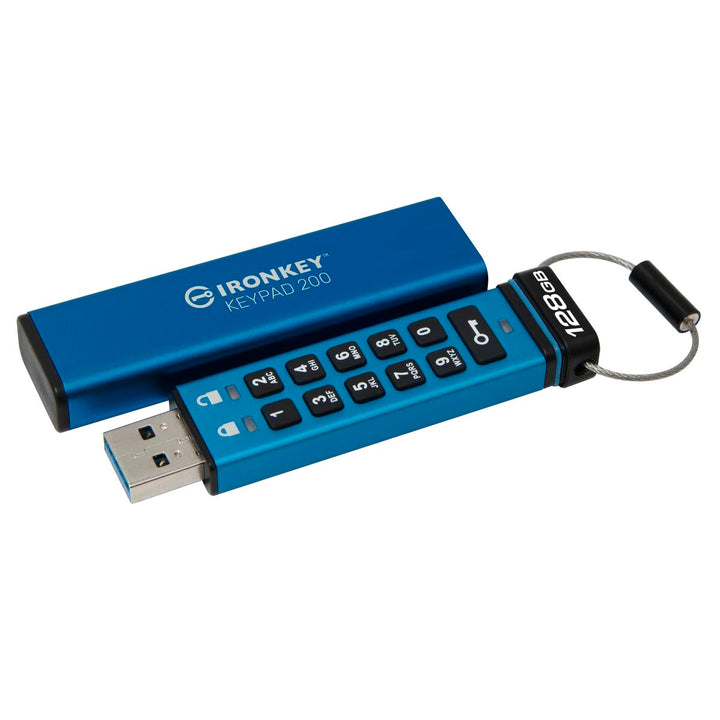 Kingston IronKey Keypad 200 USB-Stick mit 128GB Speicher - homely Family Shop