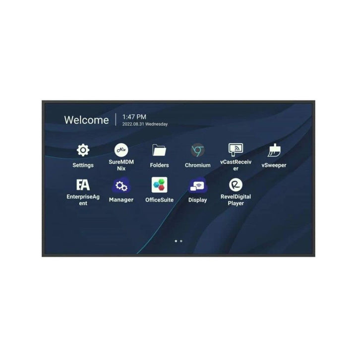 ViewSonic CDE6530 Monitor mit UHD 4K Bildschirm und Apps - homely Family Shop
