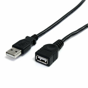 Schwarzes Startech USB A Verlängerungskabel mit A Stecker - Homely Family Shop