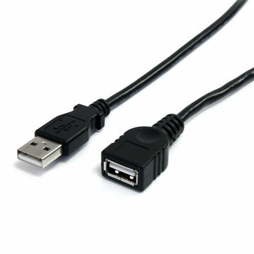 Schwarzes Startech USB A Verlängerungskabel mit A Stecker - Homely Family Shop