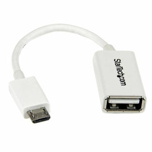 Startech USB Verbindungskabel mit Mikro USB Stecker in Weiß - homely Family Shop