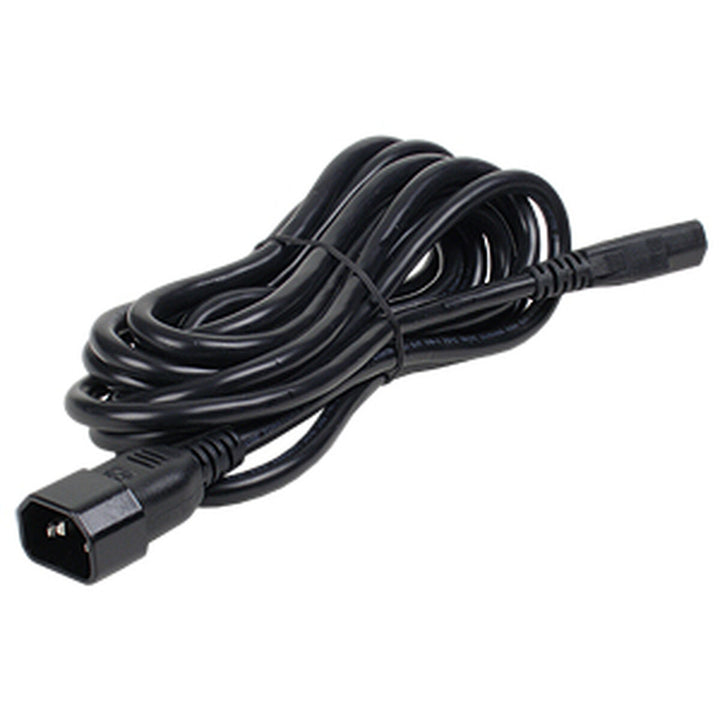 Schwarzes Fujitsu T26139-Y1968-L180 Kabel mit Standard-Stecker für Stromversorgung.