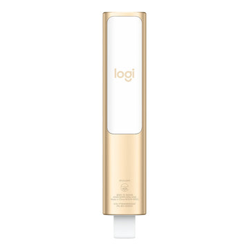 Goldene Logitech 30 m Fernbedienung mit Logo - homely Family Shop