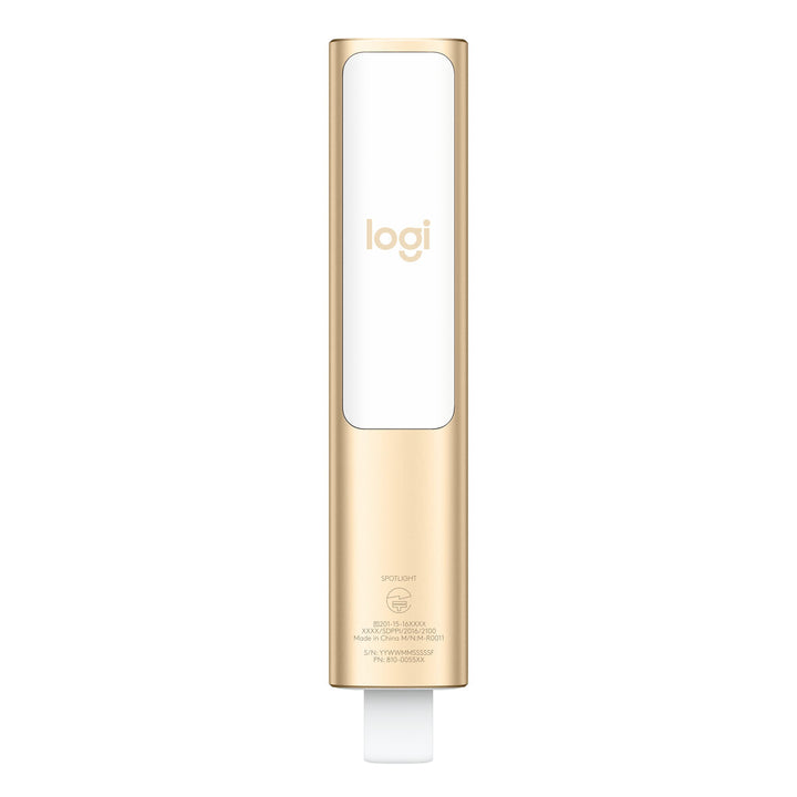 Goldene Logitech 30 m Fernbedienung mit Logo - homely Family Shop