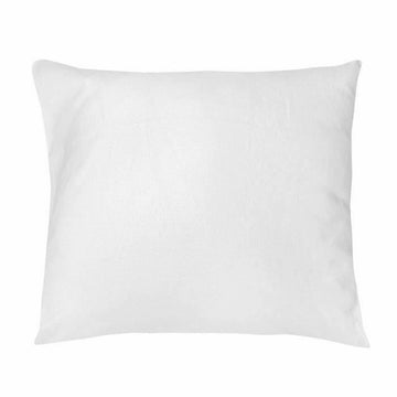 Weißer Kopfkissen-Schutz 60x60 cm. Schlichtes Design für optimalen Schutz.