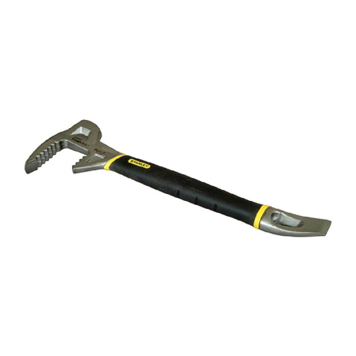 Stanley Hammer-Stange mit schwarzem Griff und Stahlkopf für Abbruch- und Bauarbeiten.