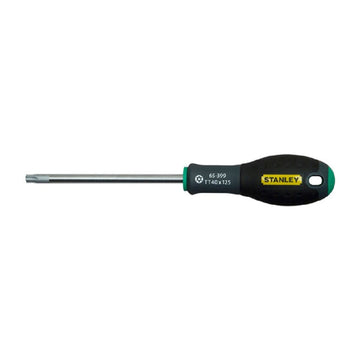 Stanley Torx TX15 Schraubenzieher mit ergonomischem Griff und präziser Spitze.