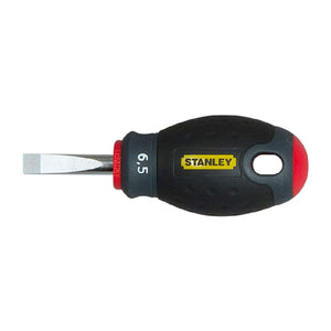 Stanley Elektriker Schraubendreher mit flachem Kopf und ergonomischem Griff.