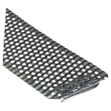 Nahaufnahme eines Stanley Raspel Hobelblatt 140 x 42 mm mit perforierter Oberfläche.