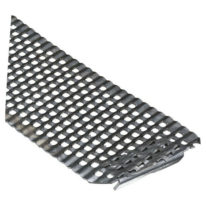 Nahaufnahme eines Stanley Raspel Hobelblatt 140 x 42 mm mit perforierter Oberfläche.
