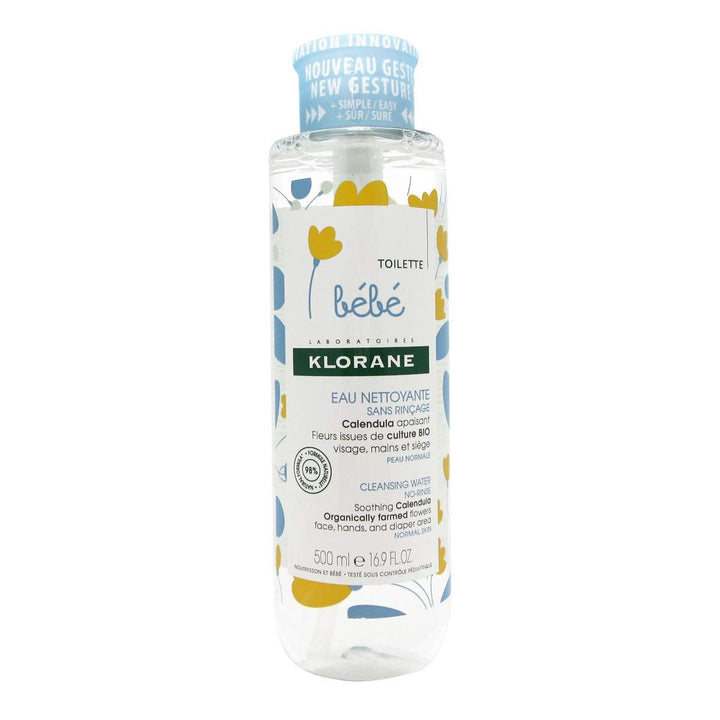 Klorane Baby Reinigungswasser mit Calendula für Gesicht und Hände - homely Family Shop