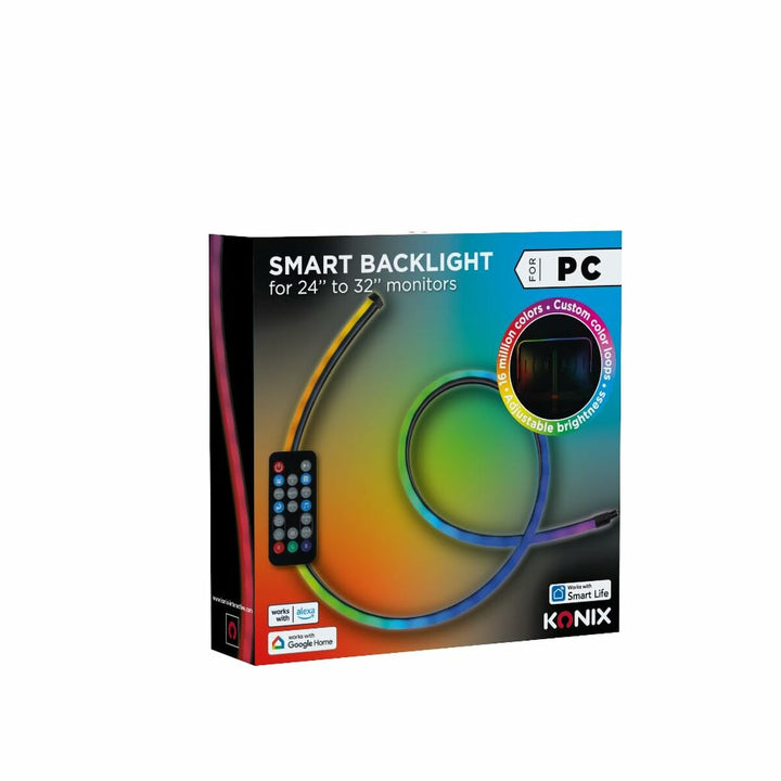 KONIX SMART LED-Leiste mit bunten Farben und Fernbedienung - homely Family Shop