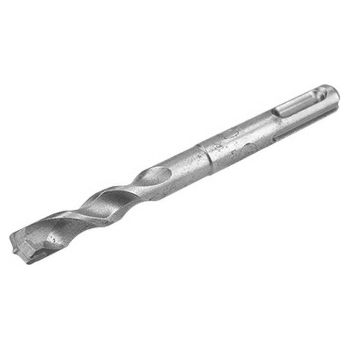 Silberner Guex Bohrer 10 x 110 mm mit Spiralnut und speziellem Bohrkopf.