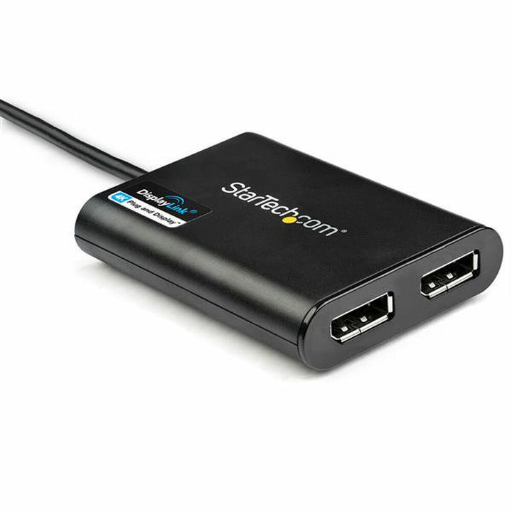 Schwarzer Startech USB32DP24K60 USB 3.0 Adapter mit DisplayLink - homely Family Shop