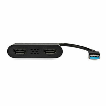 Schwarzer Startech USB32HD2 Dock mit HDMI Anschlüssen - homely Family Shop