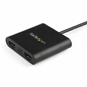 Schwarzer Startech USB32HD2 Dock mit HDMI-Anschlüssen für USB Geräte - homely Family Shop