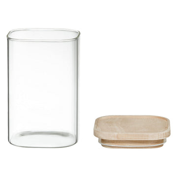 Secret de Gourmet Glas Kanister mit Holzdeckel für Küche - homely Family Shop