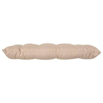 Beige Stuhl-Kissen Atmosphera, quadratisch mit gestepptem Design, 38x38 cm.