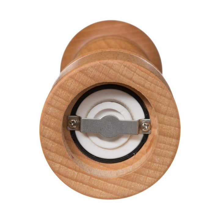 Detailaufnahme der Keramikmühle aus Holz - homely Family Shop