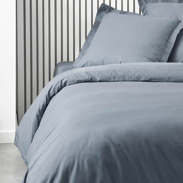 Blauer Denim Bettdeckenbezug 240x260 cm. Essential und komfortabel.