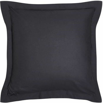 Schwarzer TODAY Kissenbezug, 63x63 cm, schlichtes Design mit Bordüre.