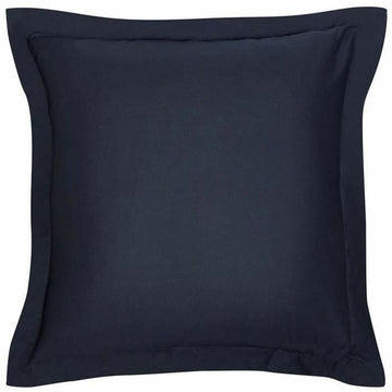 Marineblauer Kissenbezug 63 x 63 cm mit Bordüre.