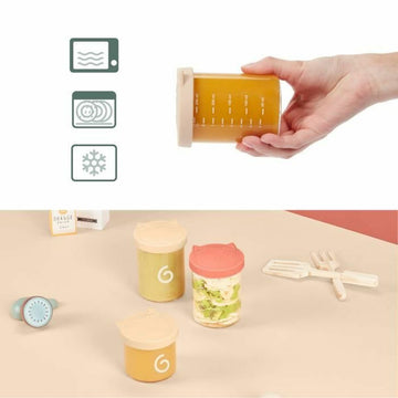 Babymoov Schüsselset für Babykost Aufbewahrung und Fütterung mit Messbecher - homely Family Shop