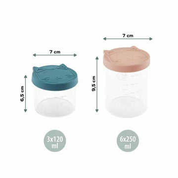 Babymoov Babykost Aufbewahrung mit Katzen Deckel und Kapazität - homely Family Shop