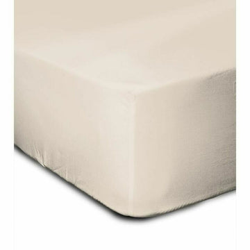 Beige Lovely Home Bettlaken 140x190 cm, glatte Textur.
