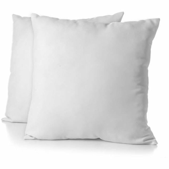 Weiße HOME LINGE PASSION Kissenbezüge (2er-Set), 63x63cm. Schlicht und elegant.