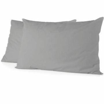 Graue HOME LINGE PASSION Kissenbezüge, 50 x 70 cm. Textil Kissenbezug Set.