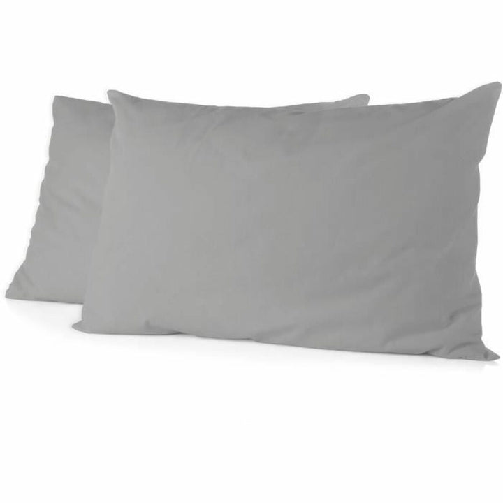 Graue HOME LINGE PASSION Kissenbezüge, 50 x 70 cm. Textil Kissenbezug Set.