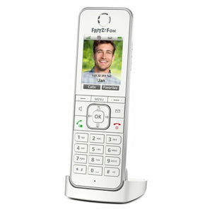 Weißes Fritz! Telefon mit Farbdisplay und Tastenfeld - homely Family Shop