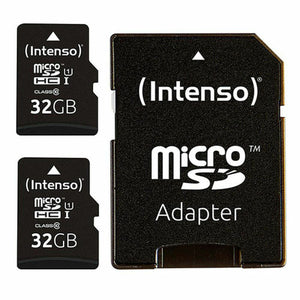 INTENSO Micro SD Speicherkarte 32GB mit Adapter - homely Family Shop