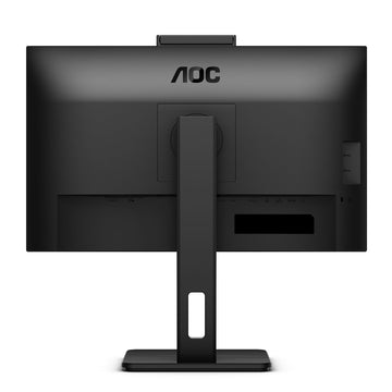 Rückansicht des schwarzen AOC Q27P3CW Monitors mit Quad HD - homely Family Shop