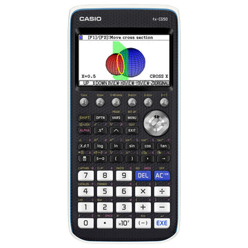 Casio Taschenrechner zeigt komplexe 3D-Grafik auf Farbbildschirm - homely Family Shop