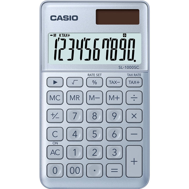 Casio SL-1000SC Rechner mit Metallgehäuse und großem Display - homely Family Shop