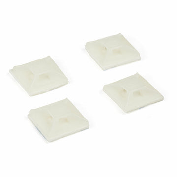 Weiße Startech CBMCTM1 Kabelbinder Halterungen mit Klebefläche für Kabelbinder.